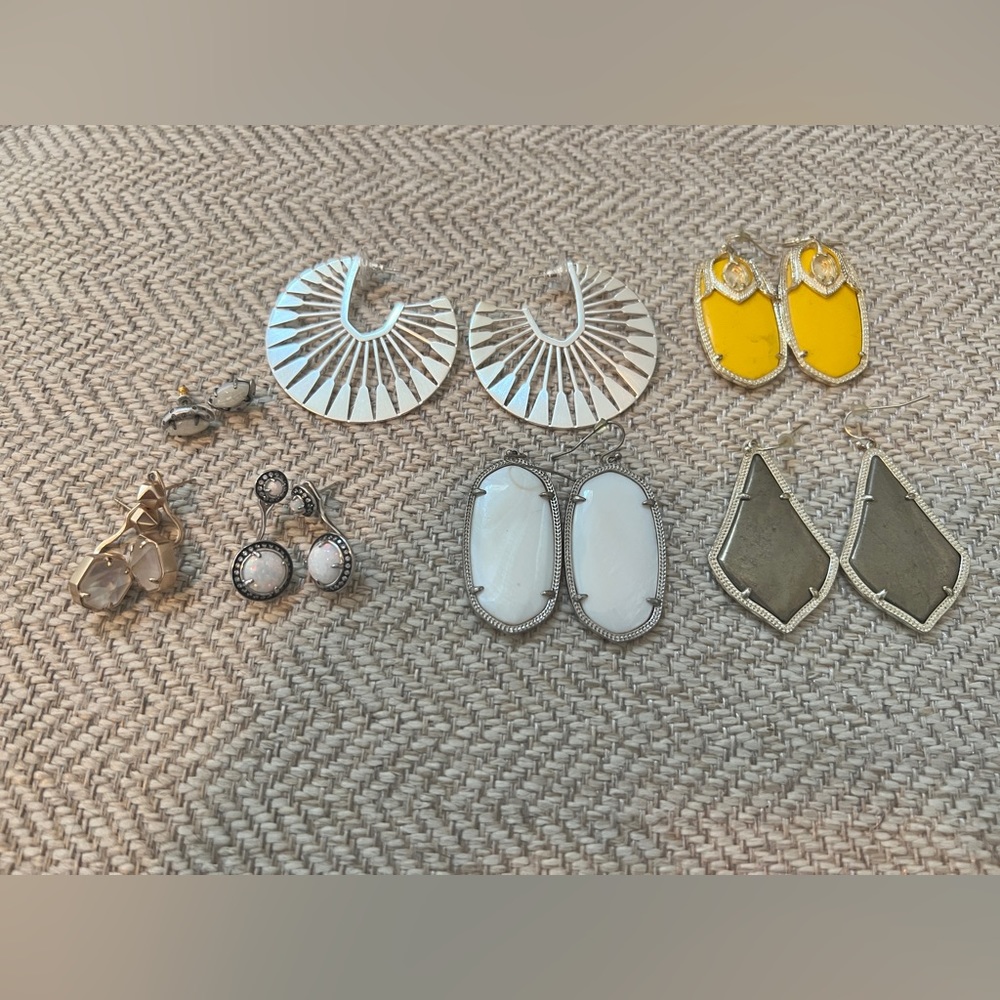Collection of Kendra Scott jewelry